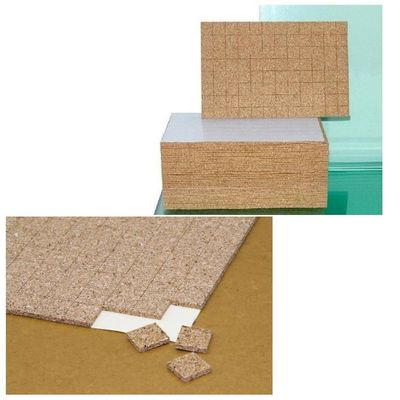 Pad protettivi di sughero di legno naturale morbido per la protezione delle superfici dei mobili