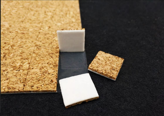 Quadrato Self Stick Cork Pad Self Adhesive Durable Con Finitura Liscia