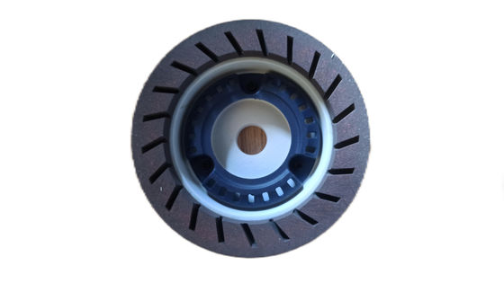 120# - 240# Bianco Marrone Durezza alta Resina resistente Ruota 12mm Forno interno inferiore a 2800RPM