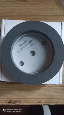 Griglia di lucidatura in resina / Griglia di rottura in resina 150 mm Bianco marrone 120-240 Grit per la macchina a doppio bordo