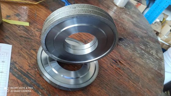 240 Ruota di diamanti con 4 mm*2 di dimensione dello strato di lavoro e bordo rotondo