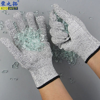 Guanti di plastica nera su misura per applicazioni a bassa traspirabilità