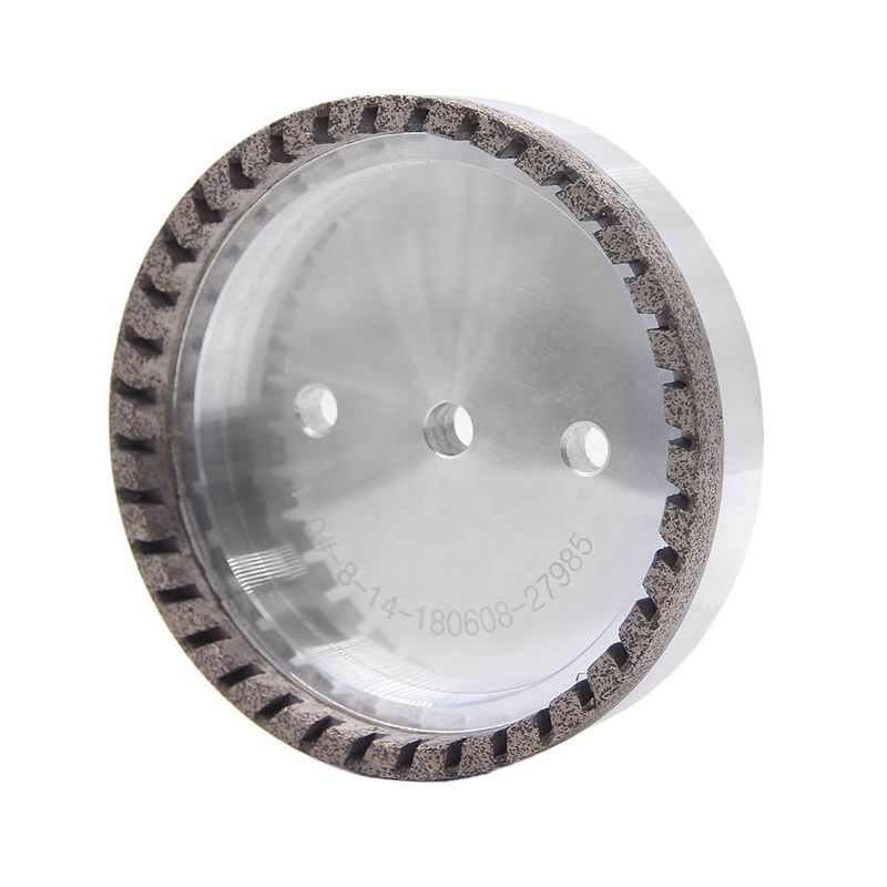 PBLOG Ruota di diamante segmentata all'interno Ruota di diamante banco trituratore Ruota di vetro Macchine di triturazione accessori