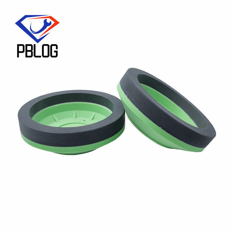 PBLOG Forma di tazza verde Bivellamento Ruota di resina Ruota di rottura di diamanti Macchine per la produzione di vetro