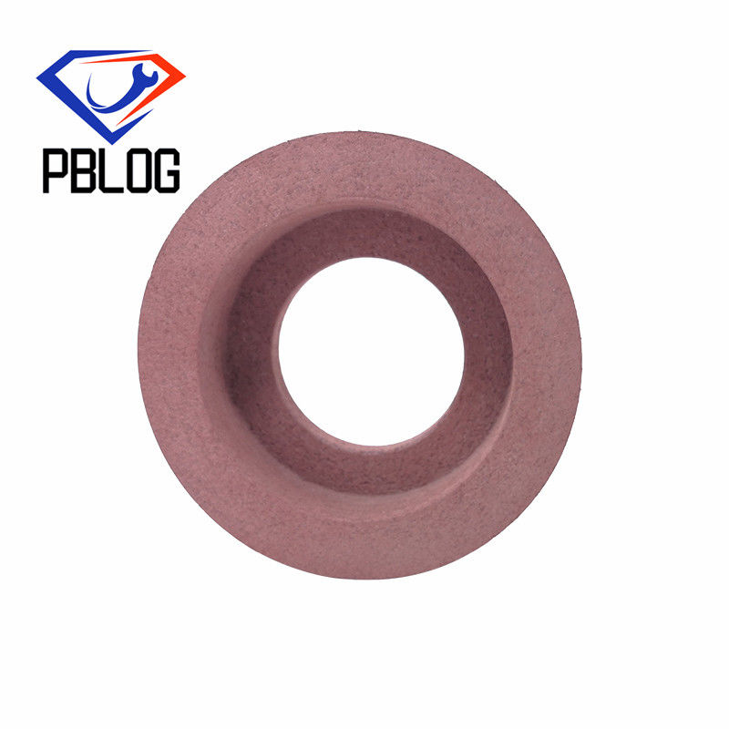 Fabrica personalizzabile Pad di lucidatura per la lavorazione dei bordi di vetro rosa pietra da macinare ruota di lucidatura tipo tazza