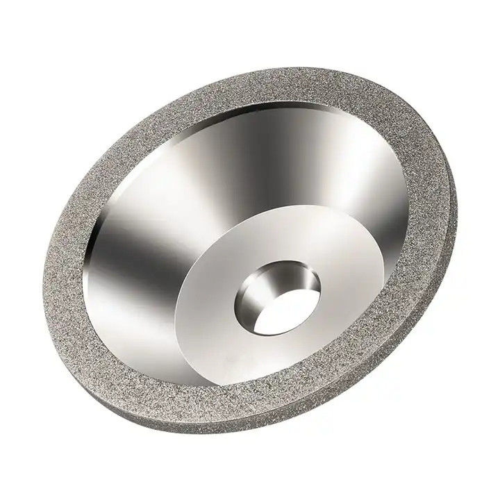 Il tipo ciotola ha placcato l'argento di Diamond Grinding Wheel Glass Edging