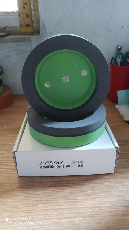 150 mm ruota di rottura di resina di vetro sottile / ruota di resina di vetro sottile utilizzata per la macchina a doppio bordo